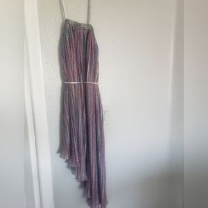 Elliatt fleur sleeveless rainbow tunic dress. Sz large